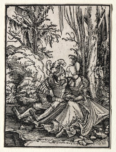 The Lovers, 1511. av Albrecht Altdorfer