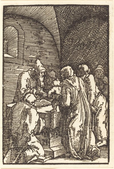 Presentasjonen av Kristus i tempelet av Albrecht Altdorfer