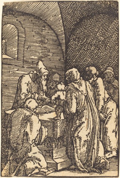 Presentasjonen av Kristus i tempelet av Albrecht Altdorfer