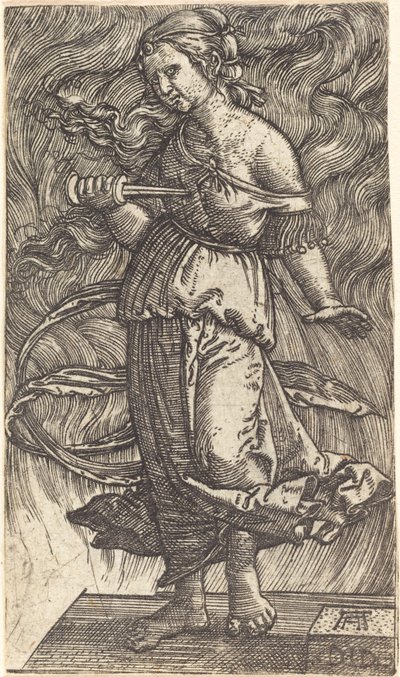 Didos selvmord av Albrecht Altdorfer