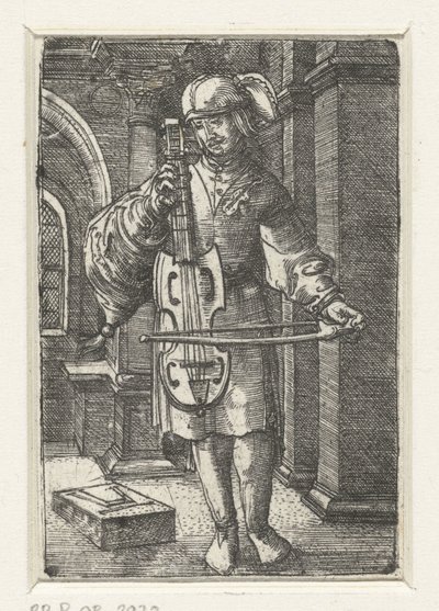 Vedelspeler av Albrecht Altdorfer