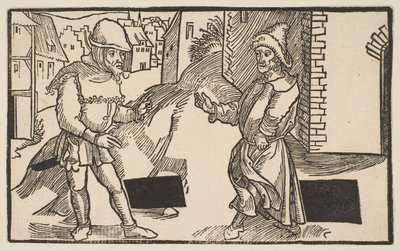 Adelphi, fra The Comedie of Terence, opptrykk fra 1800-tallet.n.d. av Albrecht Dürer