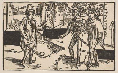 Andria, fra The Comedie of Terence, opptrykk fra 1800-tallet.n.d. av Albrecht Dürer