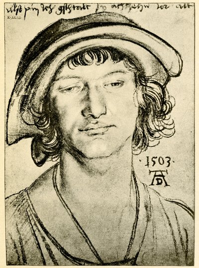 Anonymt portrett av Albrecht Dürer