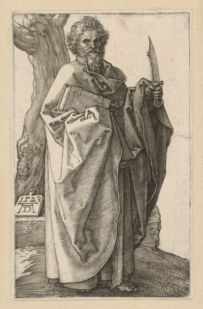 Apostelen Bartolomeus av Albrecht Dürer