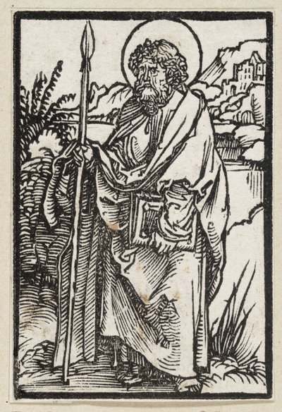 Apostelen Tomas (63 religiøse scener) av Albrecht Dürer