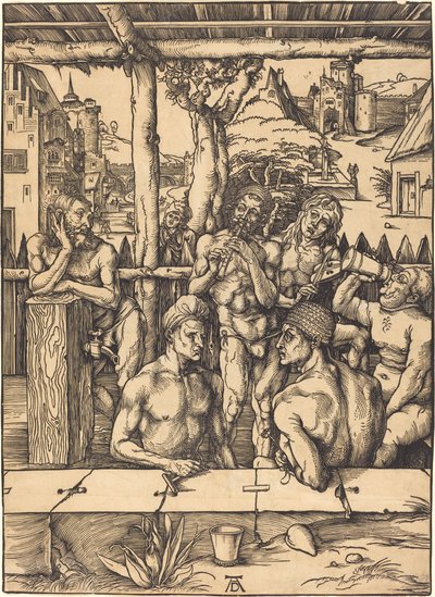 Badehus av Albrecht Dürer