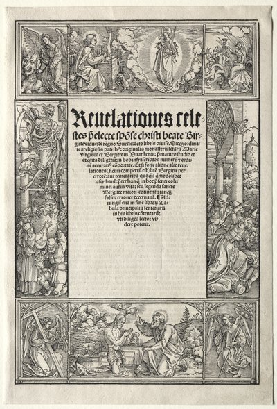 Grens - med Kristi dåp av Albrecht Dürer