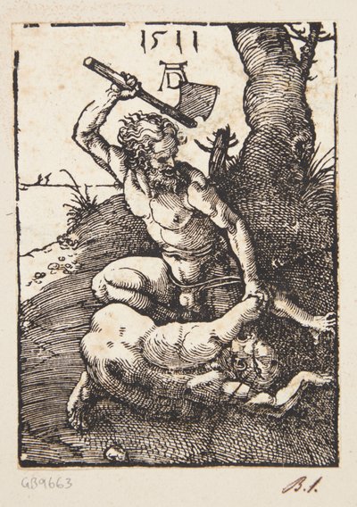 Kain dreper Abel av Albrecht Dürer