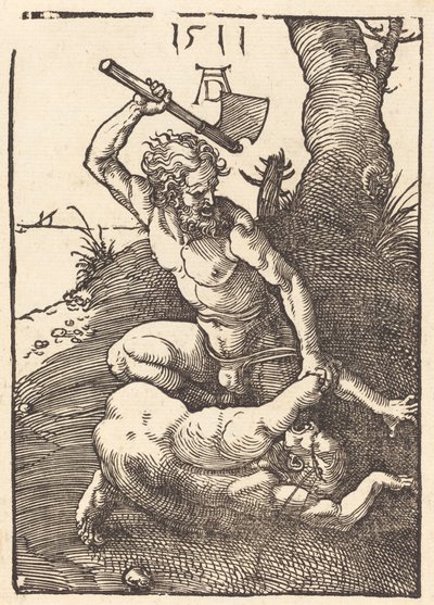 Kain drepte Abel, 1511. av Albrecht Dürer