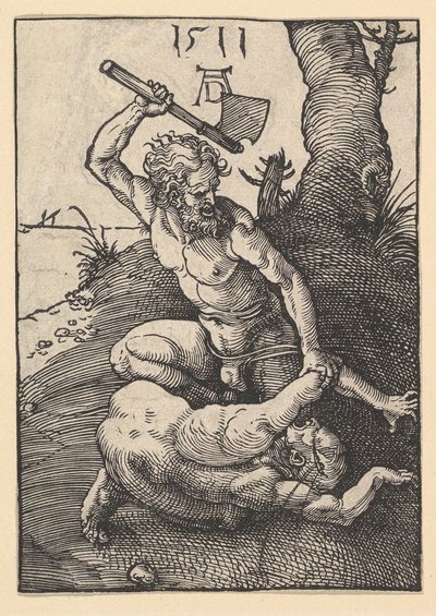 Kain drepte Abel, 1511. av Albrecht Dürer