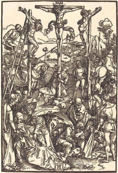 Golgata med de tre korsene av Albrecht Dürer