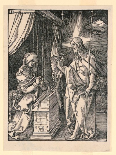 Kristus viser seg for sin mor av Albrecht Dürer