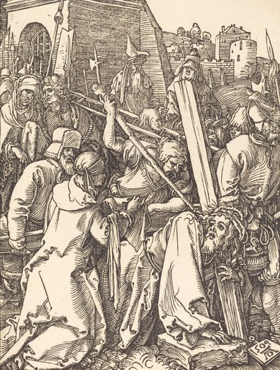 Kristus bærer korset, 1509. av Albrecht Dürer