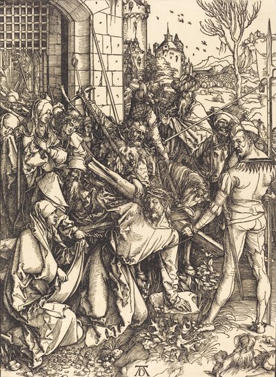 Kristus som bærer korset, ca. 14981499. av Albrecht Dürer