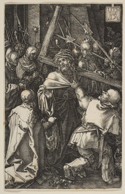 Kristus bærer korset, fra «Pasjonen» av Albrecht Dürer