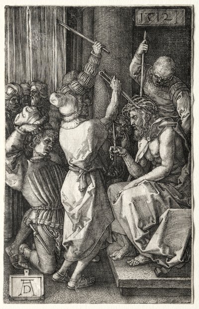Kristus kronet med torner av Albrecht Dürer