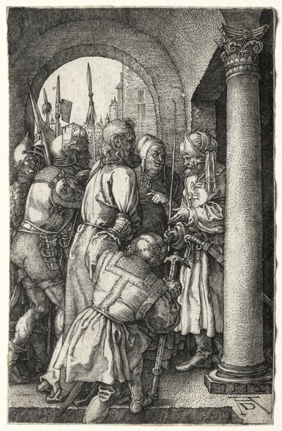 Hristos dus înaintea Pilatenorwegian av Albrecht Dürer
