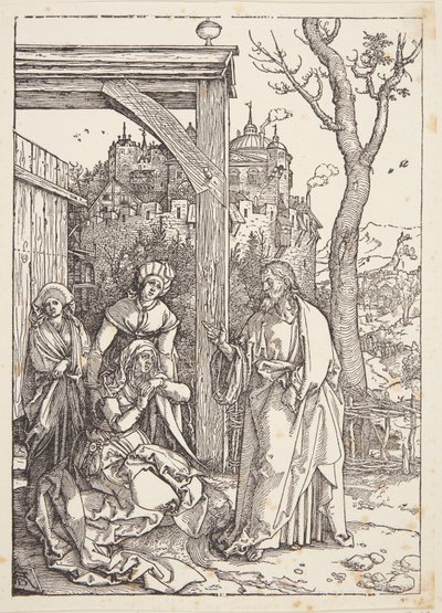 Kristus tar avskjed med sin mor av Albrecht Dürer