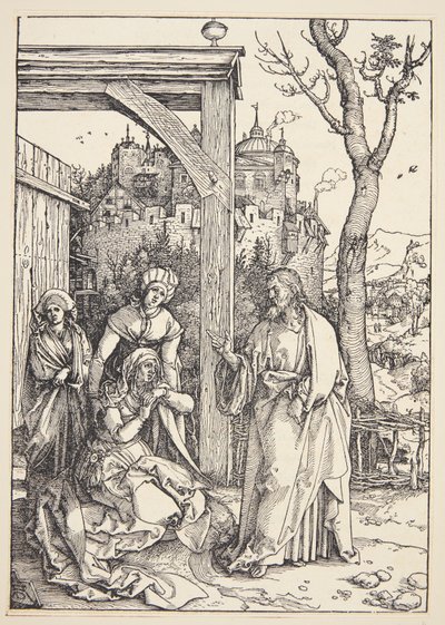 Kristus tar avskjed med sin mor av Albrecht Dürer