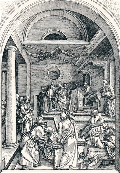 Kristus blant legene, 1506 1906 av Albrecht Dürer