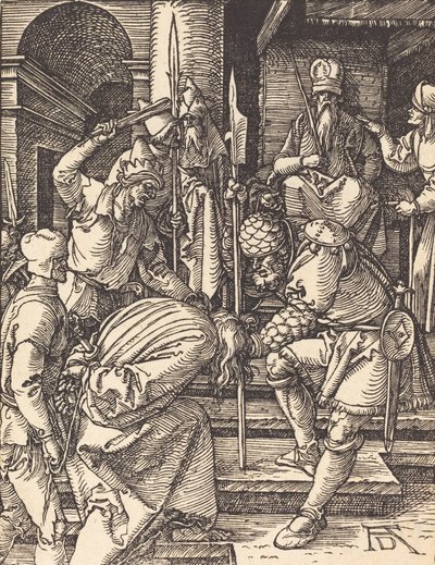 Kristus før Annas, sannsynligvis ca. 15091510. av Albrecht Dürer