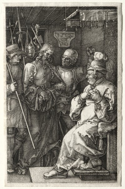 Kristus før Kaifas, 1512. av Albrecht Dürer