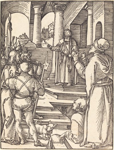 Kristus før Pilatus av Albrecht Dürer