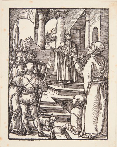 Kristus foran Pilatus av Albrecht Dürer