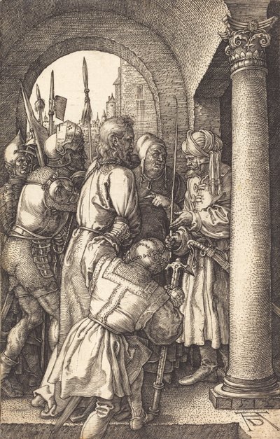 Kristus før Pilatus, 1512. av Albrecht Dürer