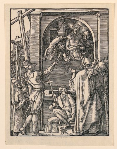 Kristus før folket (Ecce Homo), fra The Little Passion Series av Albrecht Dürer