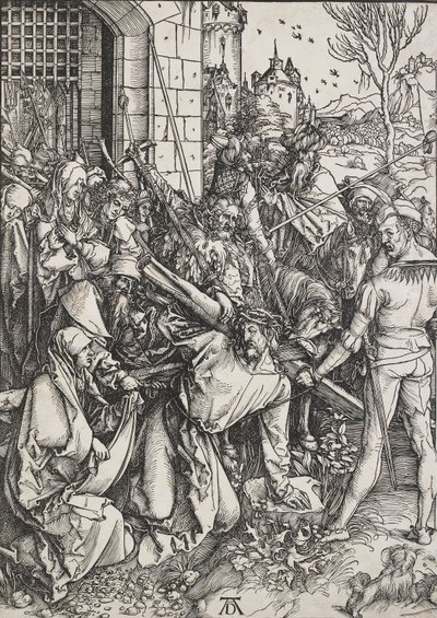 Kristus bærer korset, 1498-1499 av Albrecht Dürer