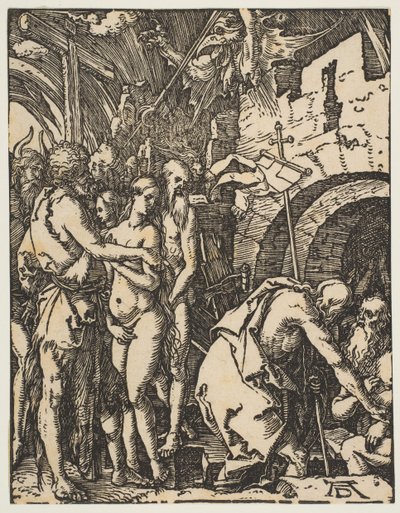 Kristus i Limbo, fra The Small Passion, ca. 1509. av Albrecht Dürer
