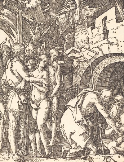 Kristus i Limbo, sannsynligvis ca. 15091510. av Albrecht Dürer
