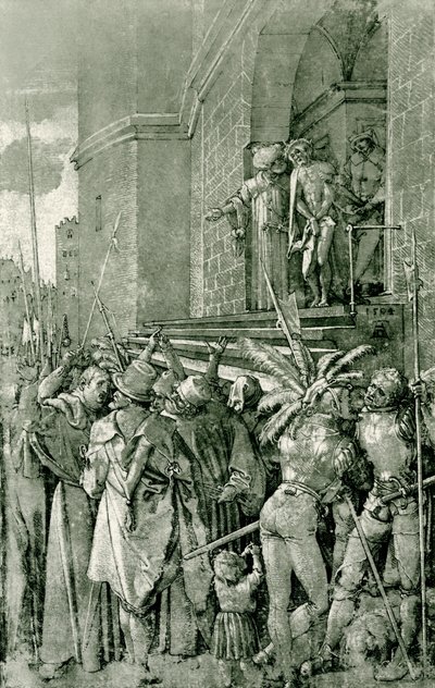 Kristus vises for folket av Albrecht Dürer