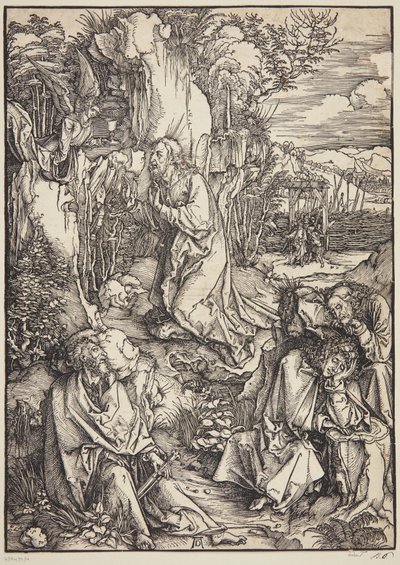 Kristus fra Oljeberget av Albrecht Dürer
