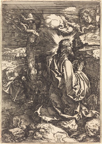 Kristus på Oljeberget av Albrecht Dürer