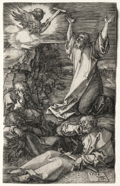 Kristus på Oljeberget av Albrecht Dürer