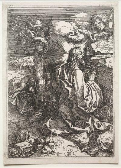 Kristus på Oljeberget av Albrecht Dürer