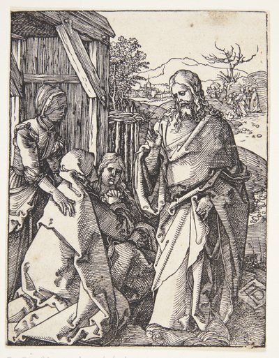 Kristus tar avskjed med sin mor av Albrecht Dürer