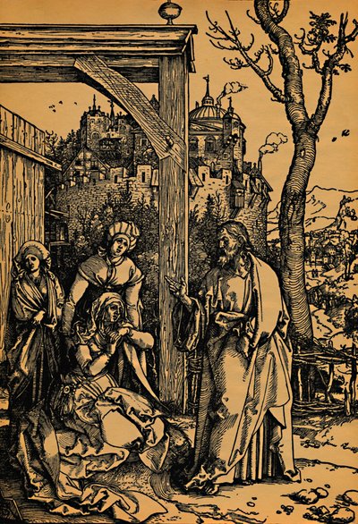 Kristus tar avskjed med sin mor., Kristus tar avskjed med sin mor, 1504-1505. av Albrecht Dürer