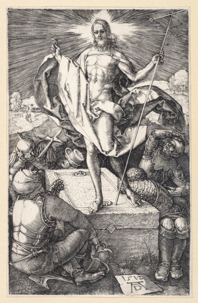 Kristi oppstandelse (Kobberstikkpasjonen) av Albrecht Dürer