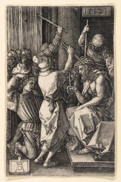 Kristi tornekroning (Kobberstikkpasjonen) av Albrecht Dürer
