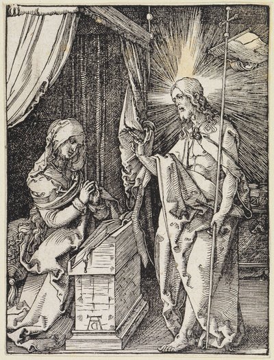 Kristus viser seg for sin mor av Albrecht Dürer