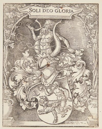 Våpenskjold til Johann Tscherte av Albrecht Dürer