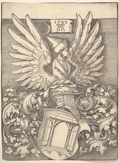 Våpenskjold til Albrecht Dürer, 1523. av Albrecht Dürer
