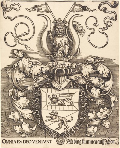 Våpenskjold fra Lorenz Staiber av Albrecht Dürer