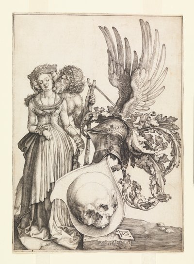 Våpenskjold fra Vanitas av Albrecht Dürer