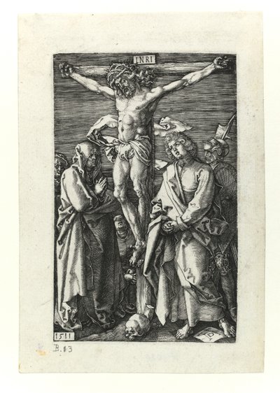 Korsfestelse, 1511 av Albrecht Dürer