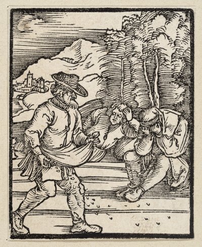 Lignelsen om fienden som sår ugress (fra: Postilla, 43 tresnitt) av Albrecht Dürer